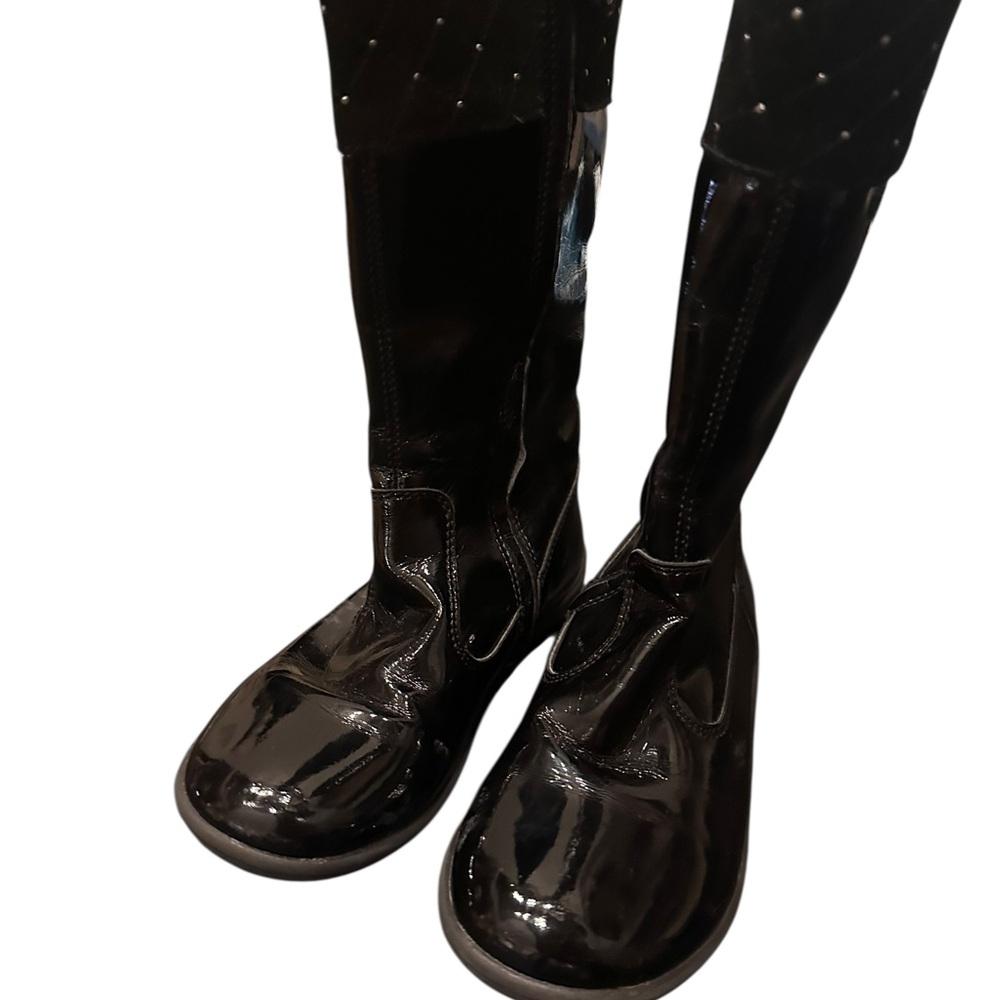 Primigi Kids Patent Leather Boots – Size 31 (US 13.5 Little Kid) - Picture 4 of 6